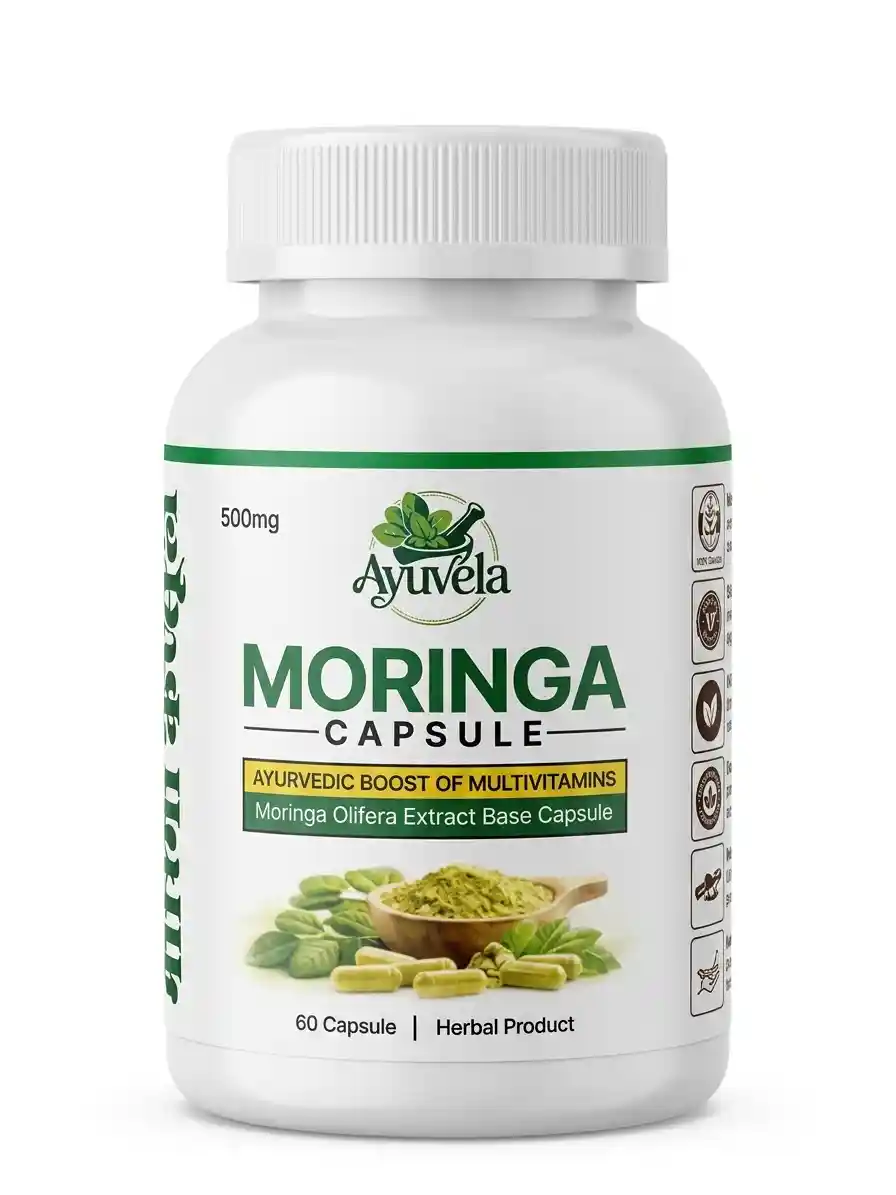 Moringa 60 Capsules - Ayuvela Ayurveda