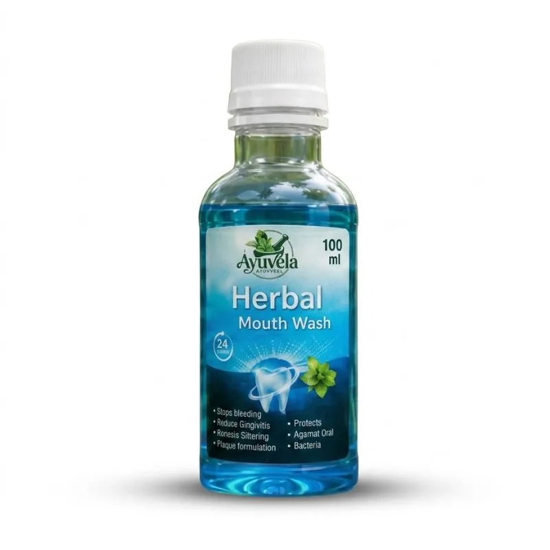 Ayuvela Herbal MouthWash 100ml - Ayuvela Ayurveda