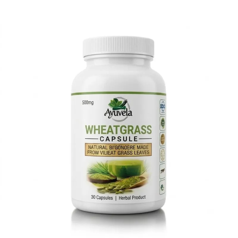 Wheatgrass 30 Capsules - Ayuvela Ayurveda