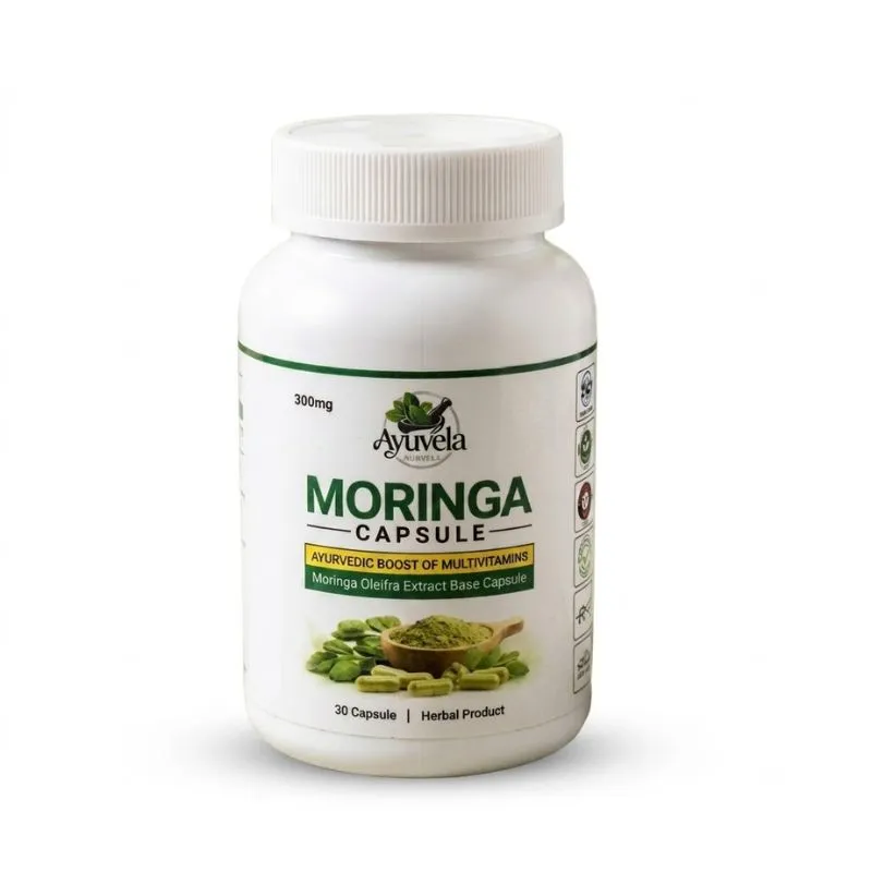 Moringa 30 Capsules - Ayuvela Ayurveda