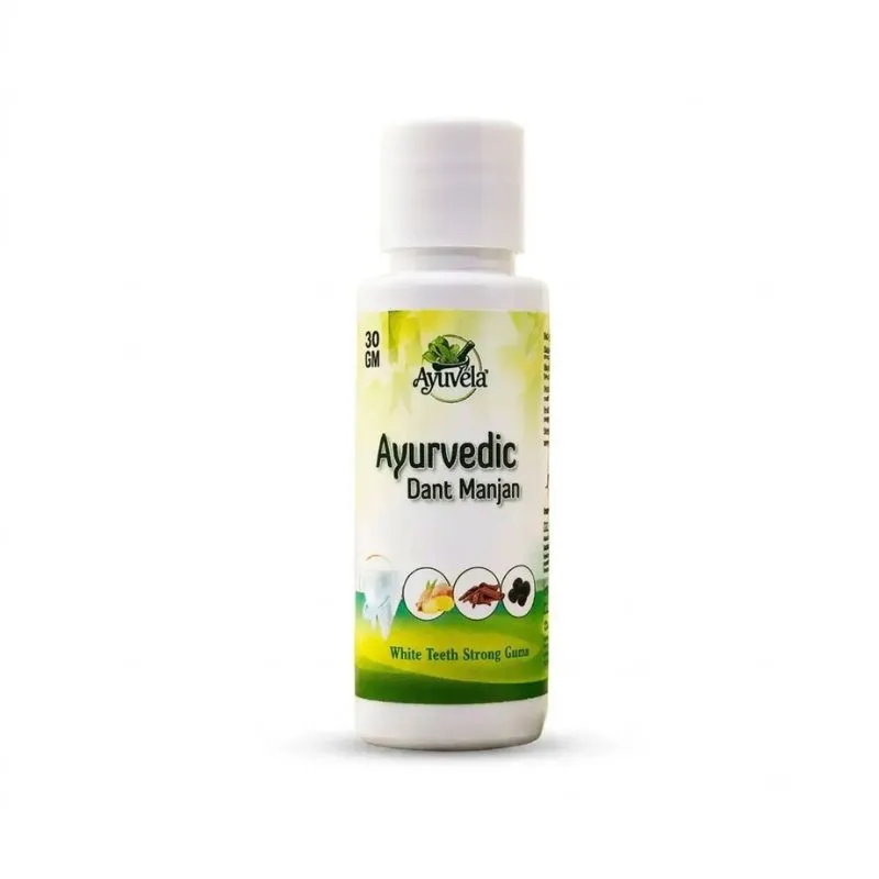 Ayuvela Herbal Manjan 30g - Ayuvela Ayurveda